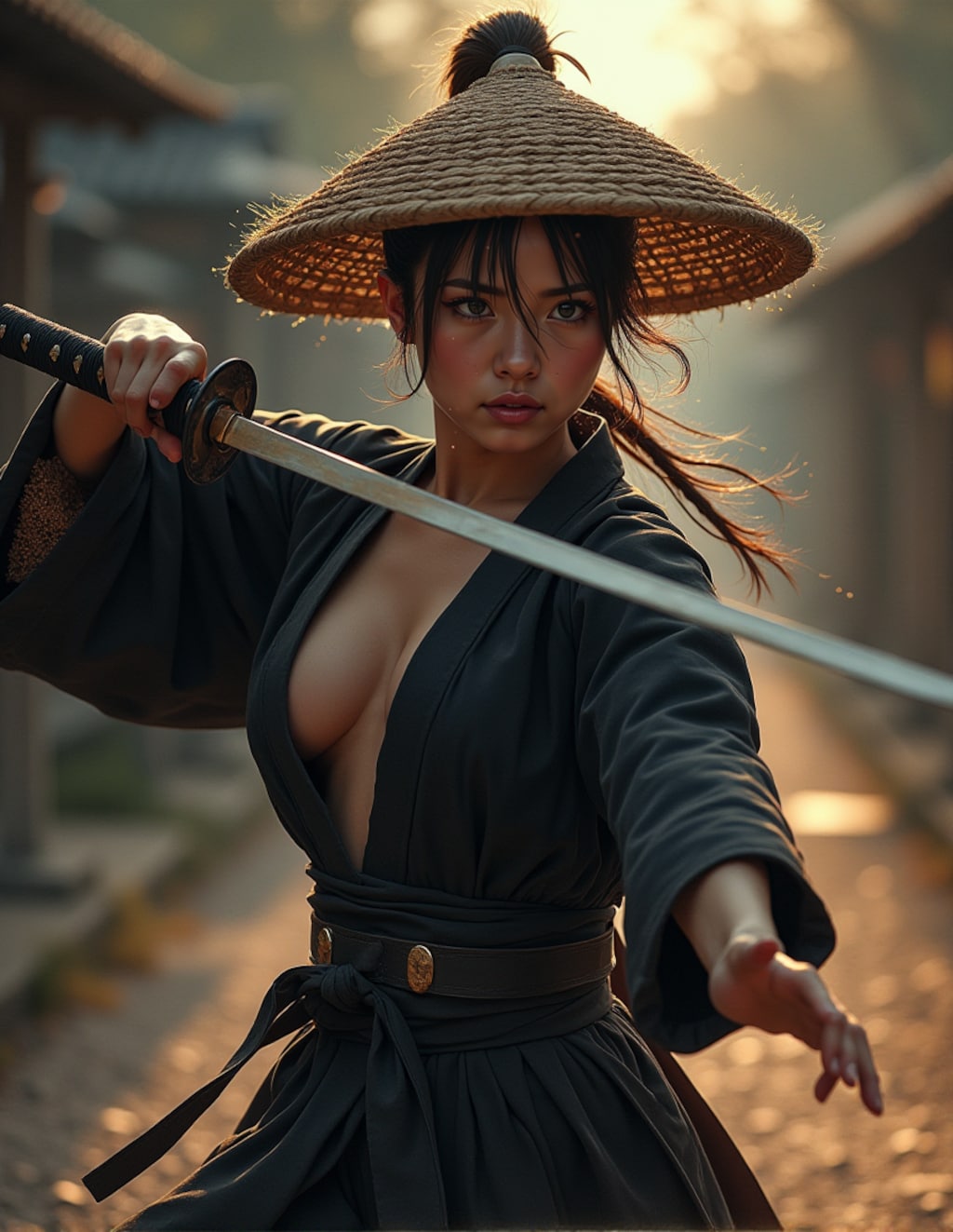 忍法、チラ見せの術