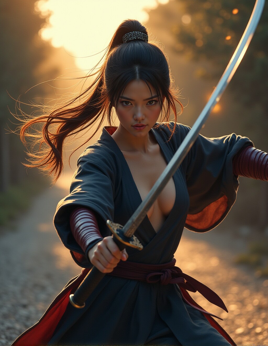 忍法、チラ見せの術