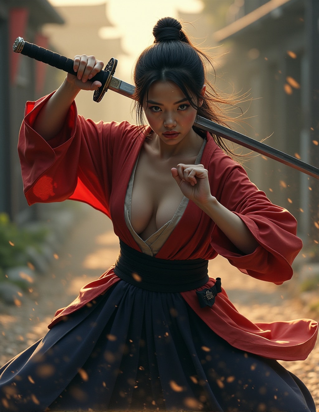 忍法、チラ見せの術