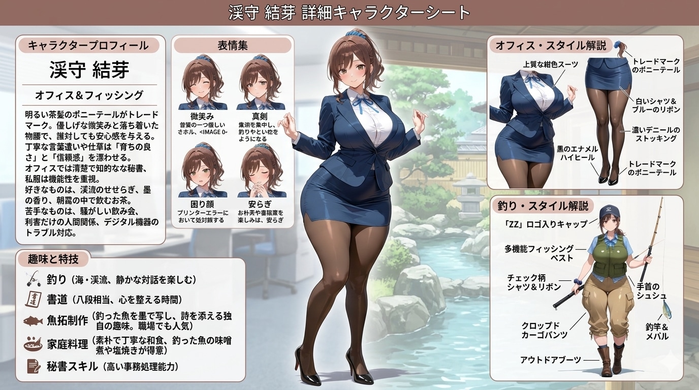 渓守さんのキャラクターシート