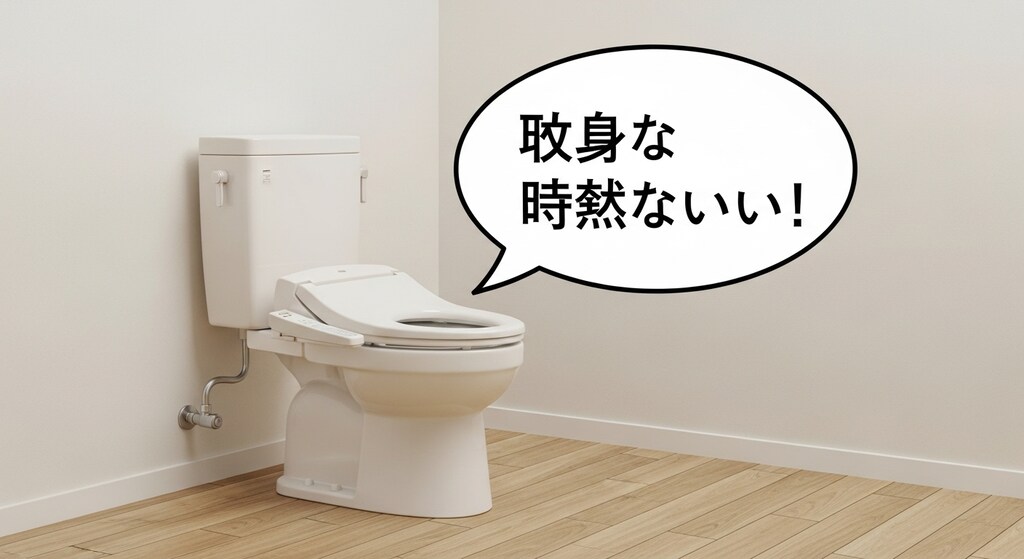 今日はトイレを喋らせてみた