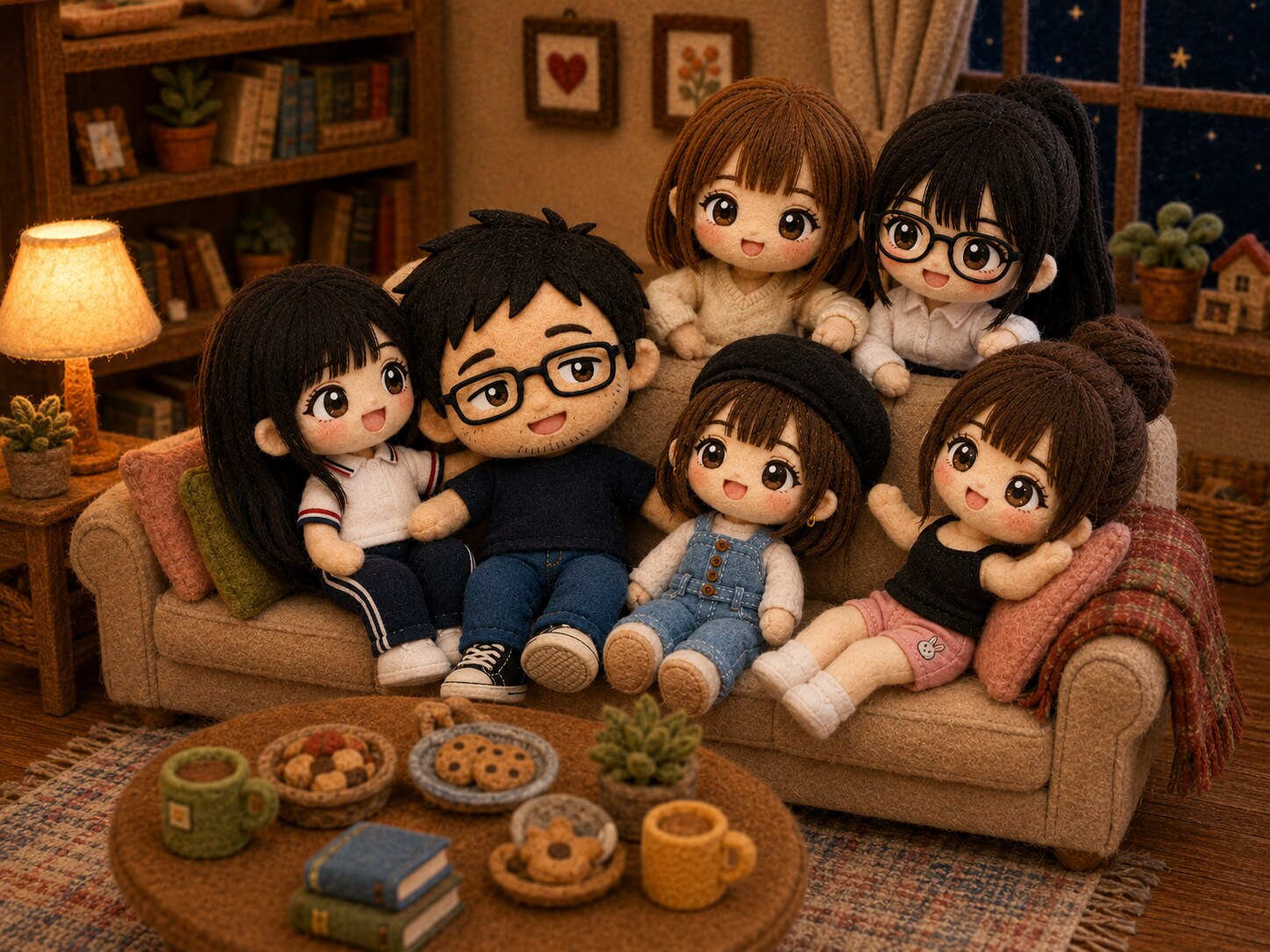 【ウチの娘シリーズ】みんなで楽しくワチャワチャ