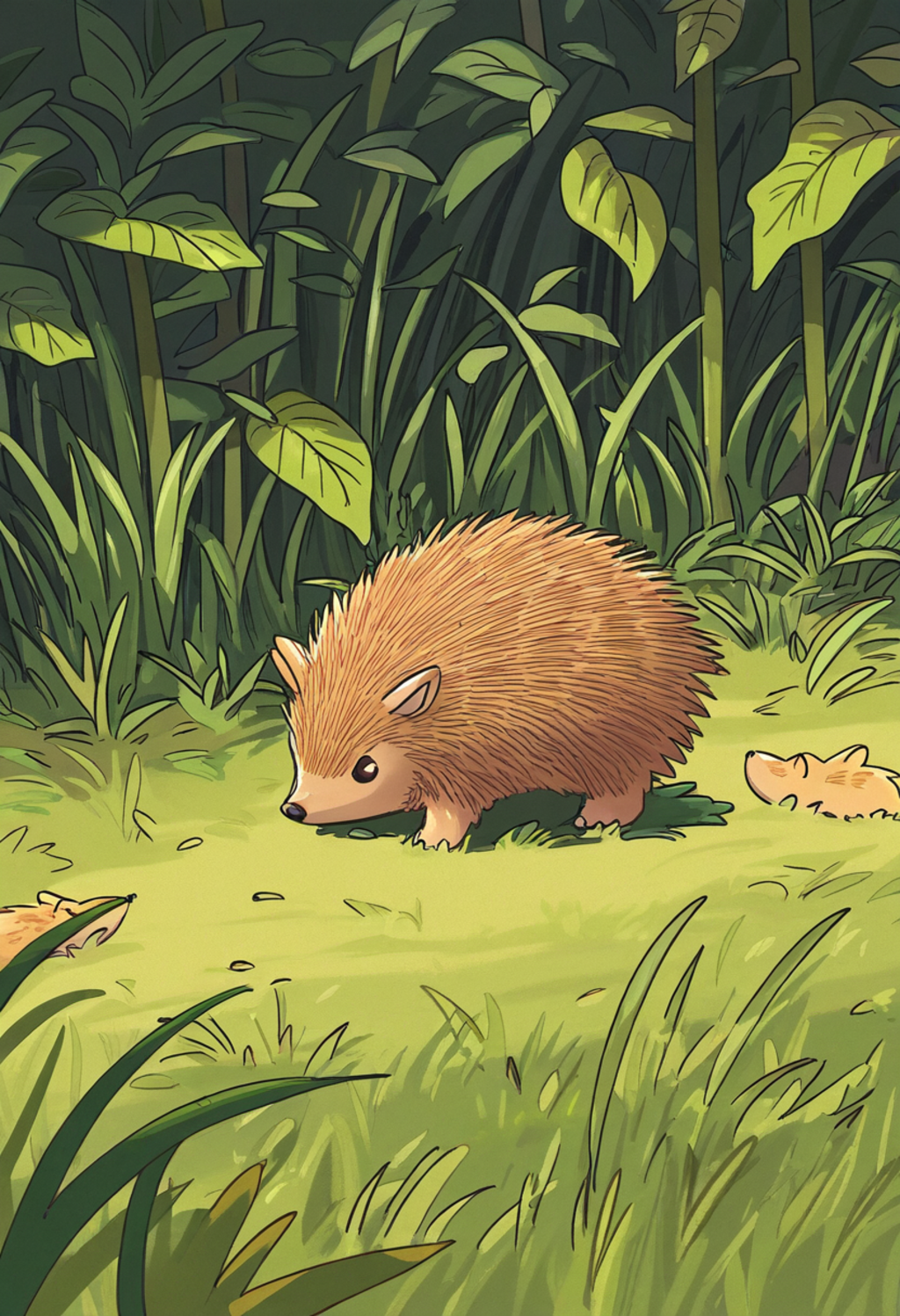 ハリネズミの群れ