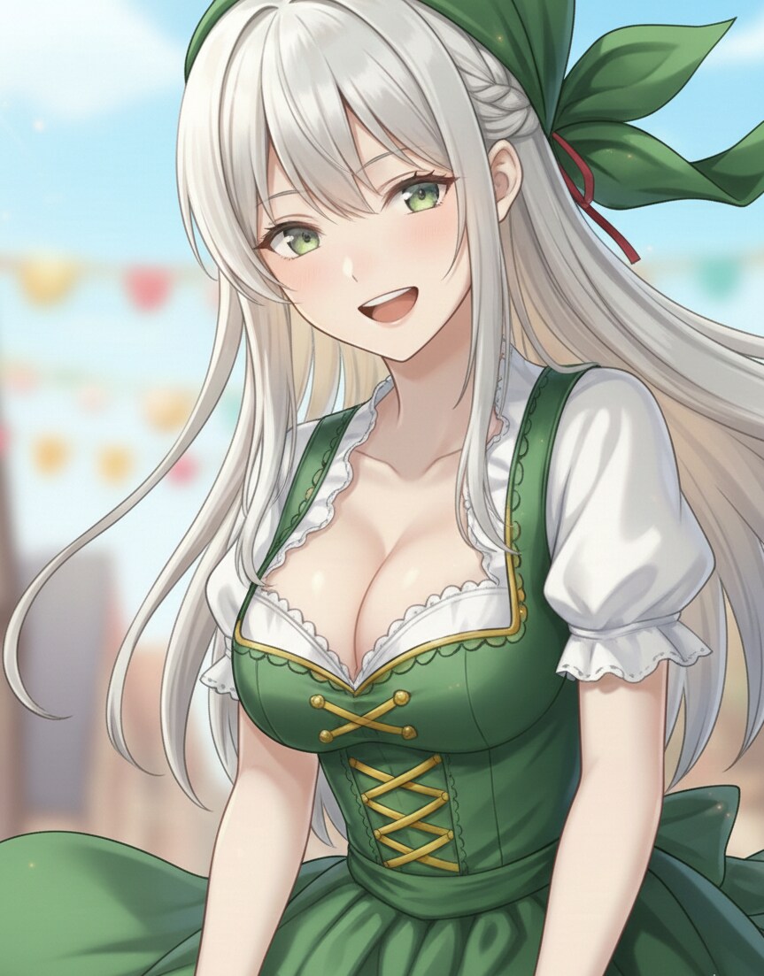 ティアンドル | の人気AIイラスト・グラビア