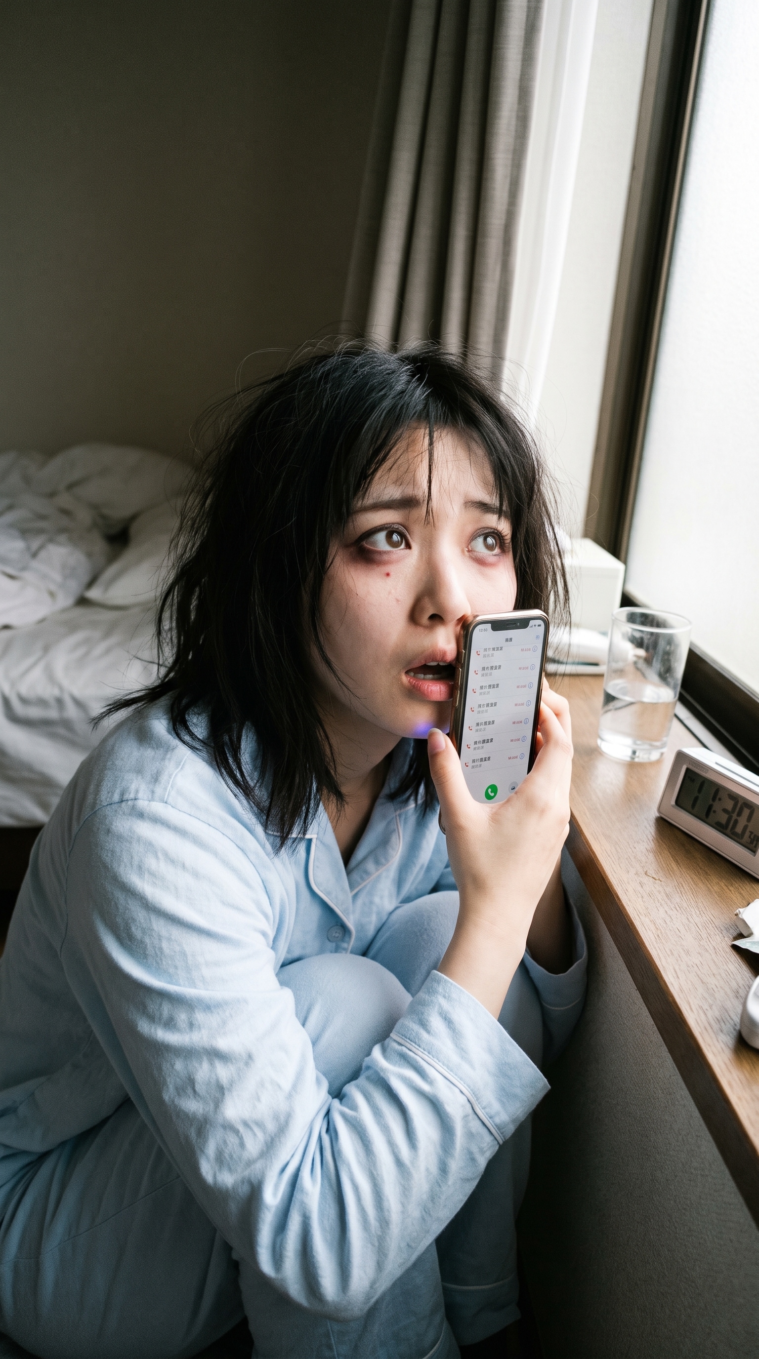 11:30 and Still Hesitating | の人気AIイラスト・グラビア