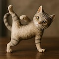 猫のフィギュア 4枚目