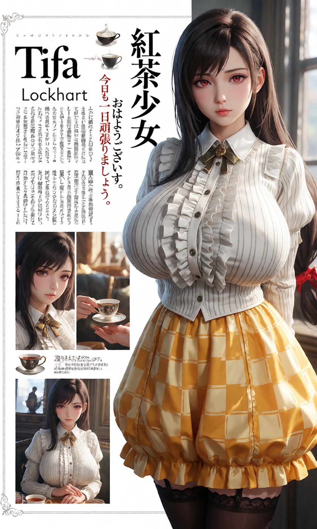 紅茶少女をテーマにしたティファさん