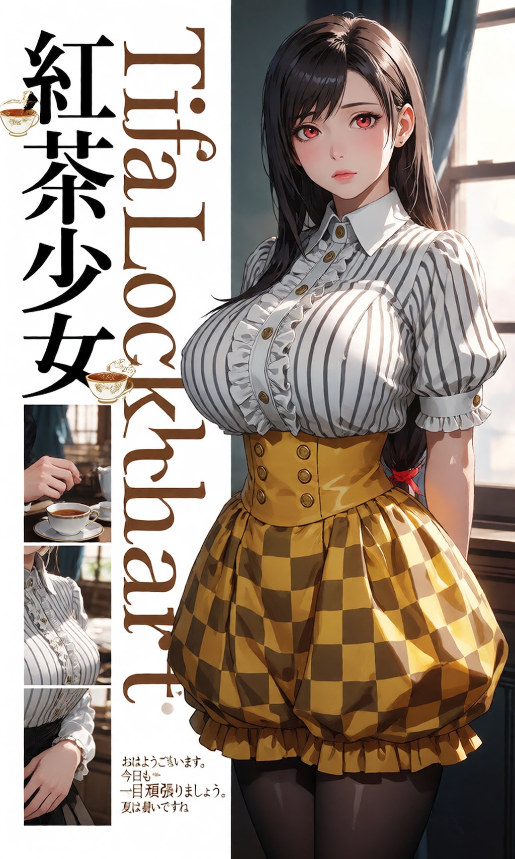 紅茶少女をテーマにしたティファさん