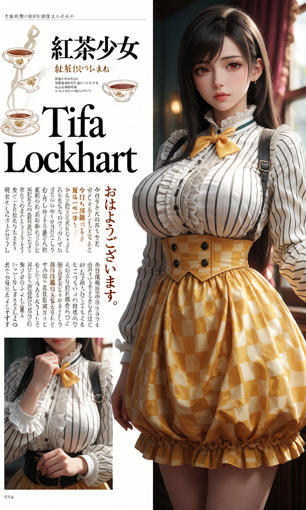 紅茶少女をテーマにしたティファさん