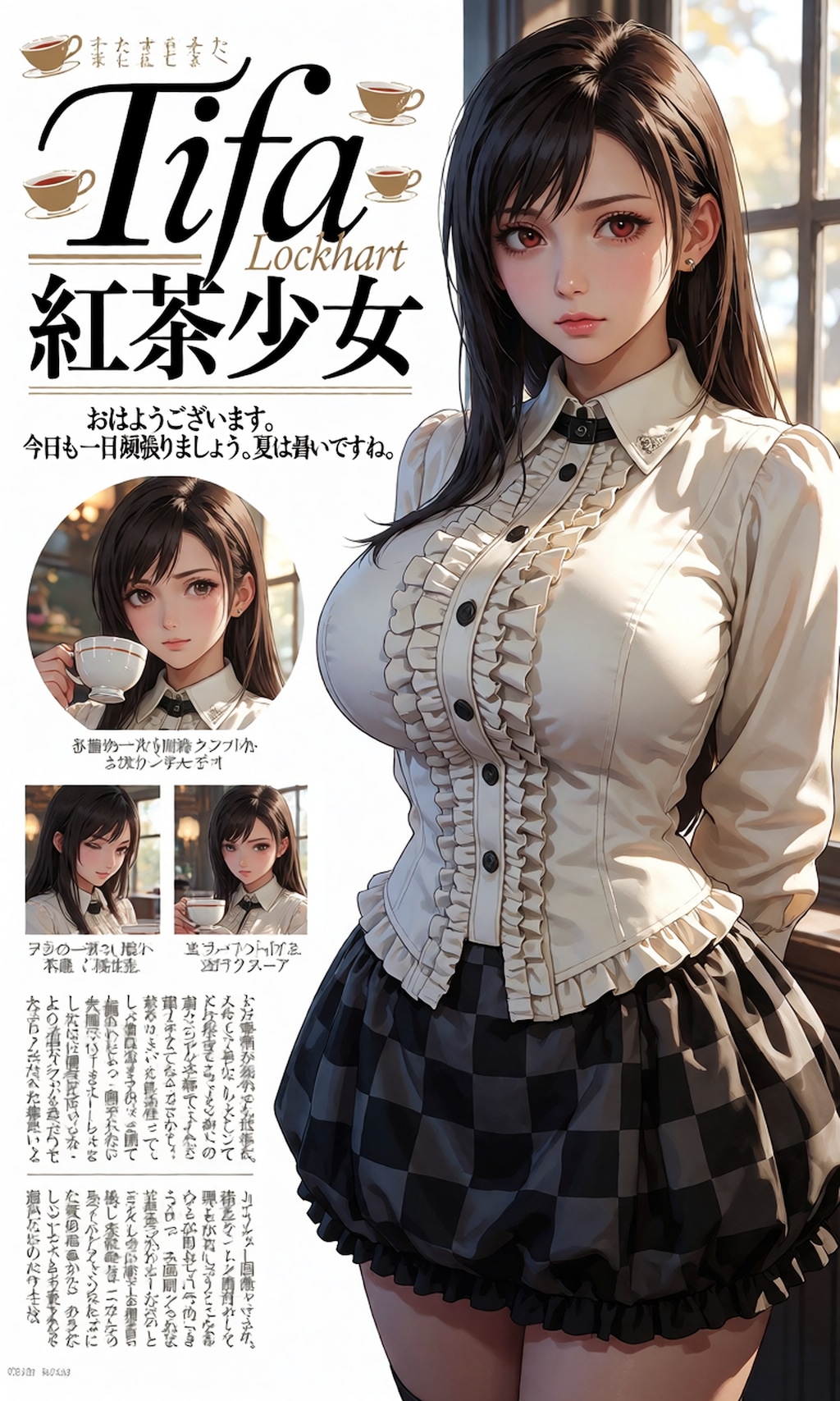 紅茶少女をテーマにしたティファさん