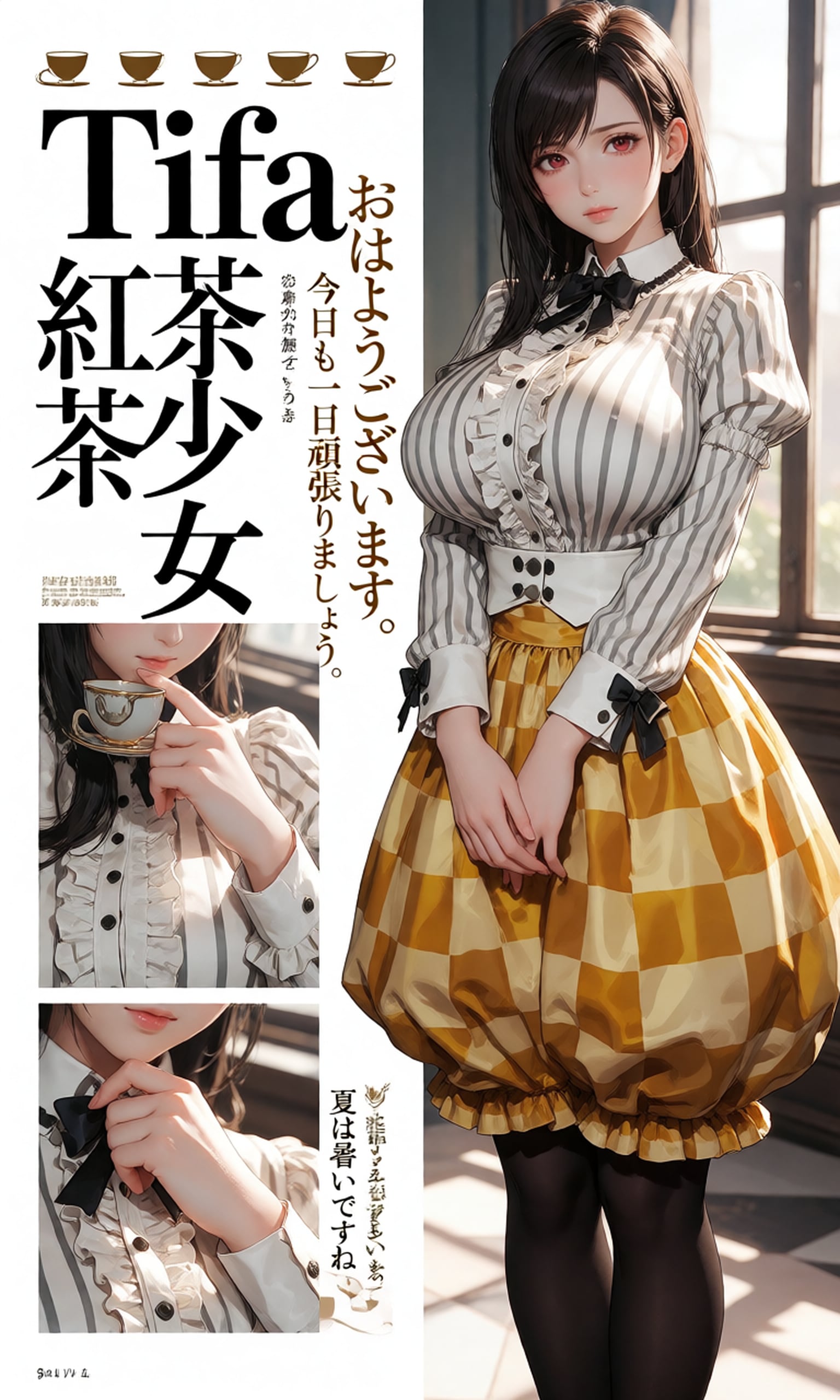 紅茶少女をテーマにしたティファさん
