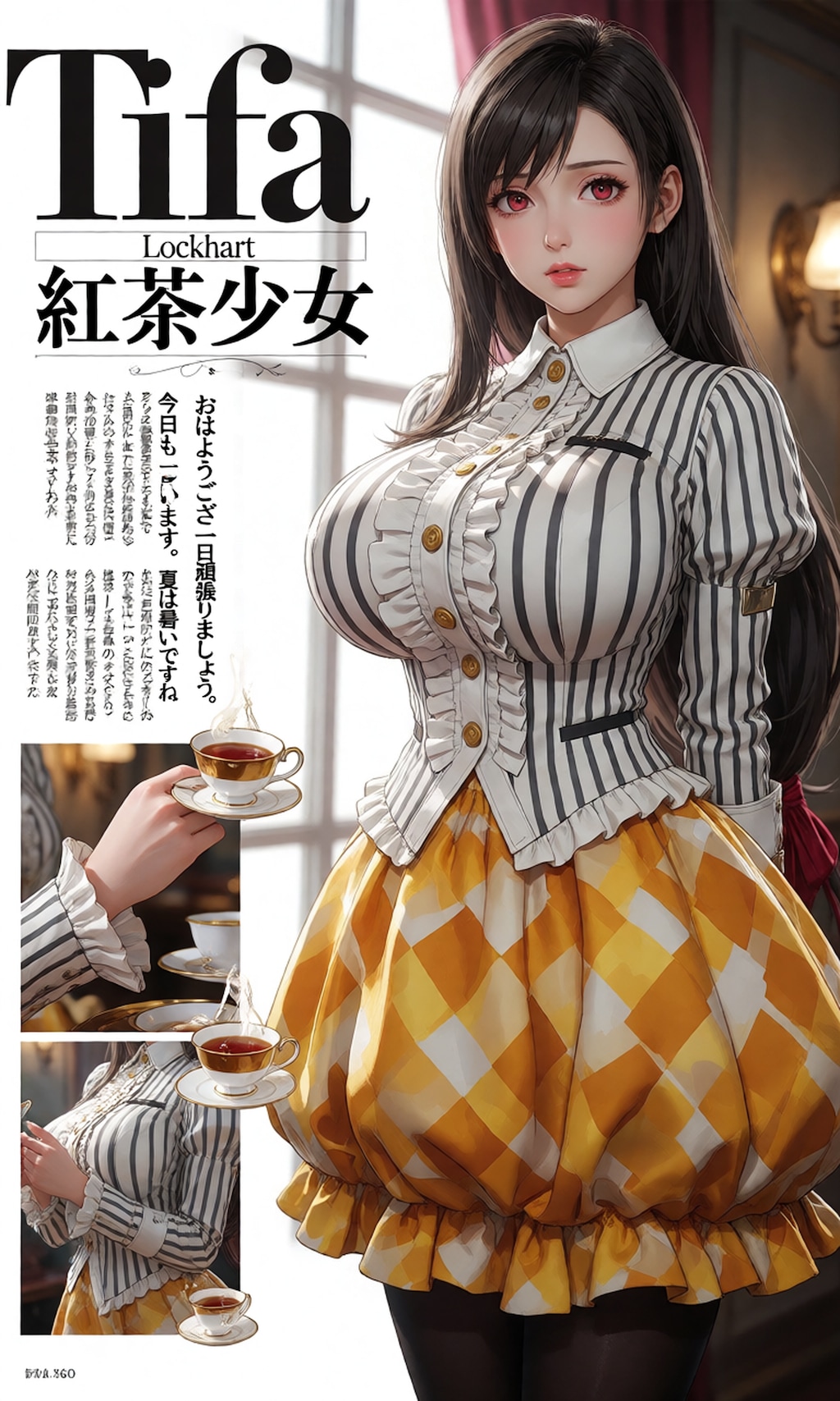 紅茶少女をテーマにしたティファさん
