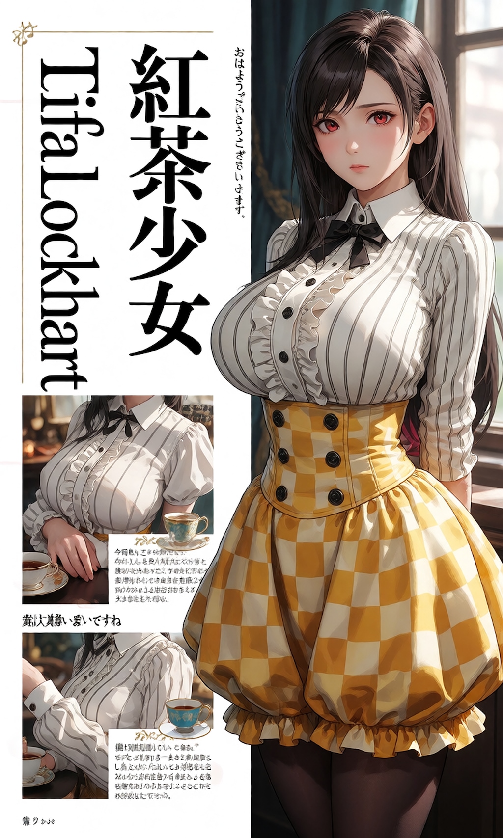 紅茶少女をテーマにしたティファさん