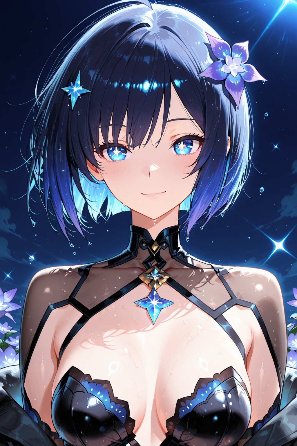 黒川あかね(asterisk-shaped pupils)