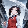 紫陽花と傘は、きっとお友達 3枚目