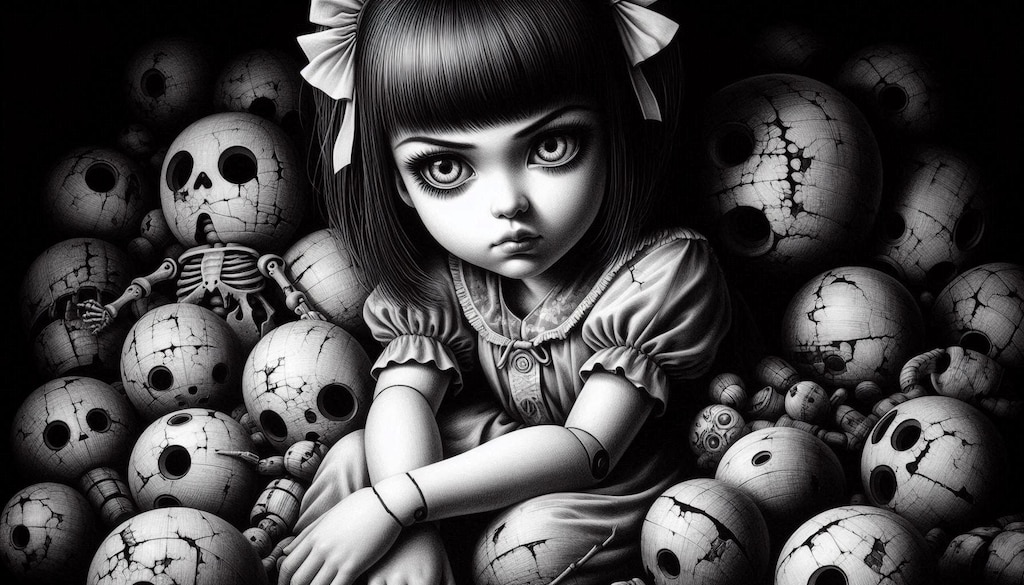 捨てられた人形！数千万体の無念とパーツが完全な生き人形を誕生させた！？