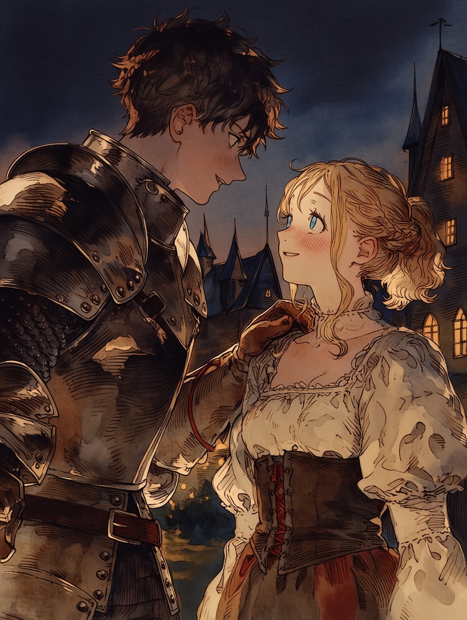 騎士と村娘32 | の人気AIイラスト・グラビア
