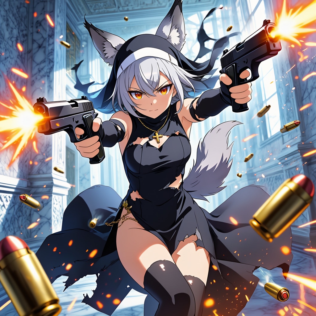 シスターと二丁拳銃