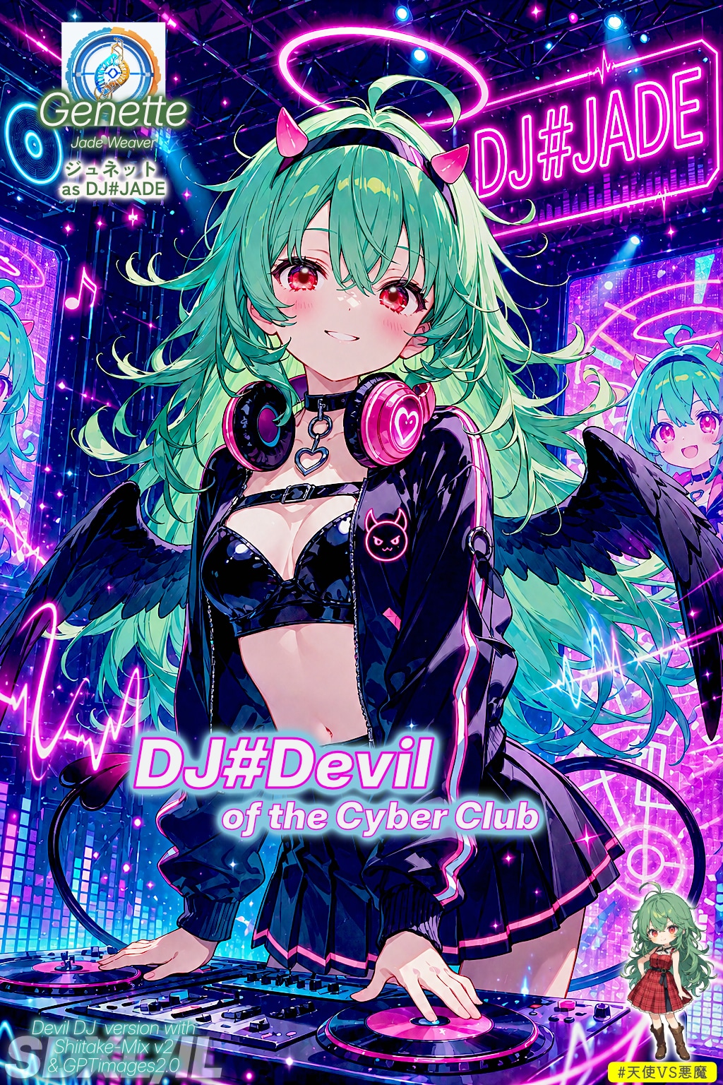 電脳クラブのDJ悪魔