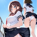 幸せのパンチラ階段 8枚目