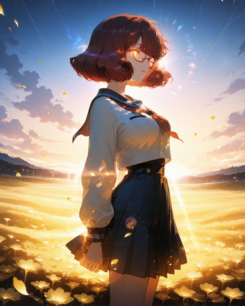 夕陽
