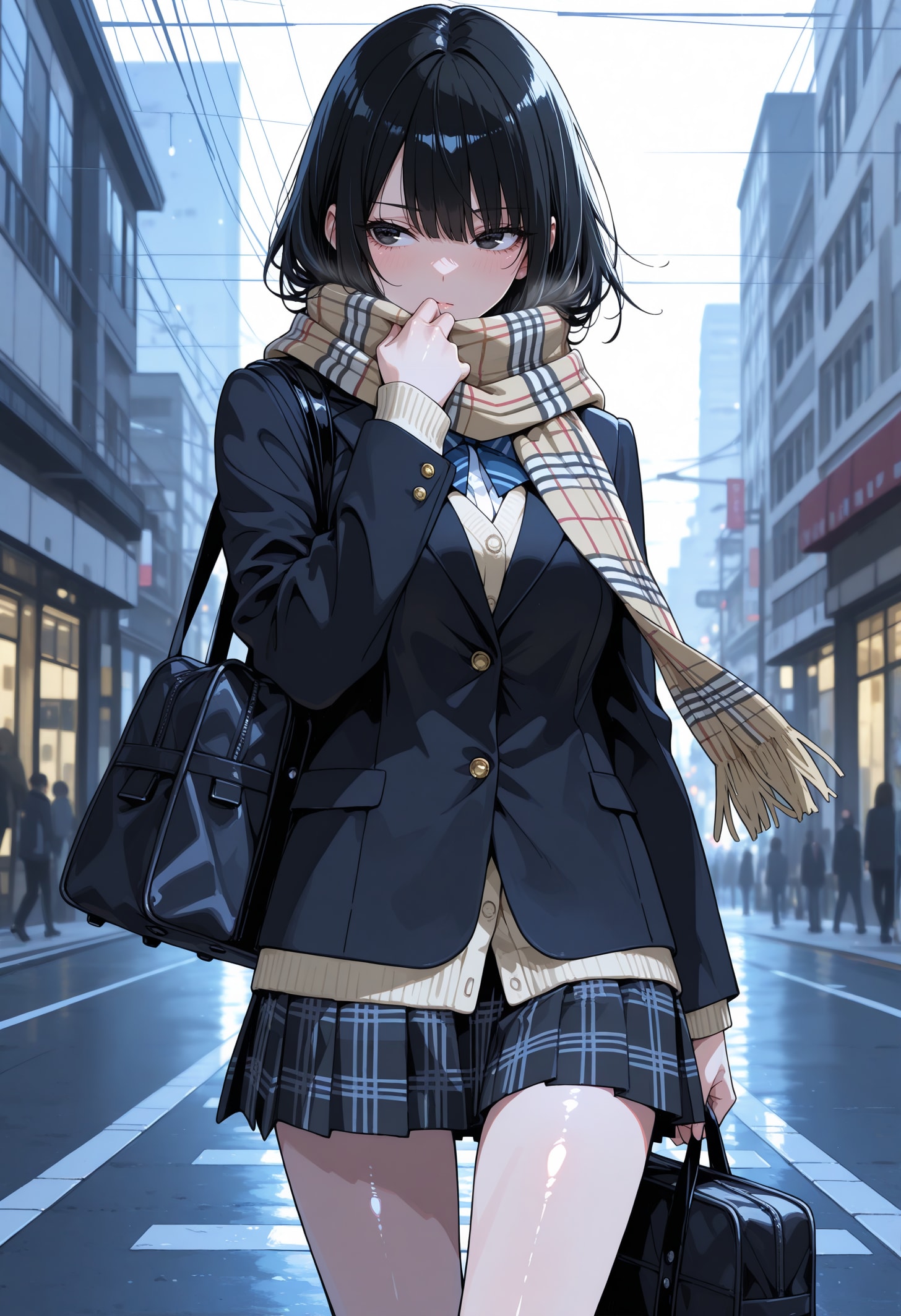 黒眼黒髪JK | の人気AIイラスト・グラビア