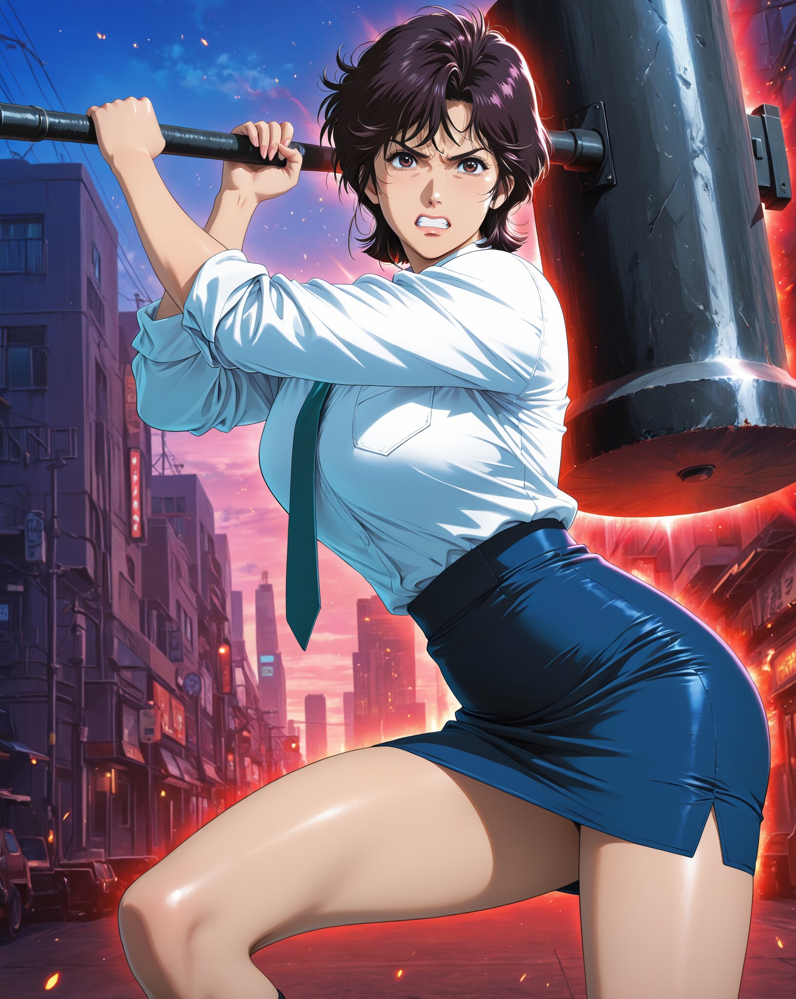 CITY HUNTER:槇村香 | の人気AIイラスト・グラビア