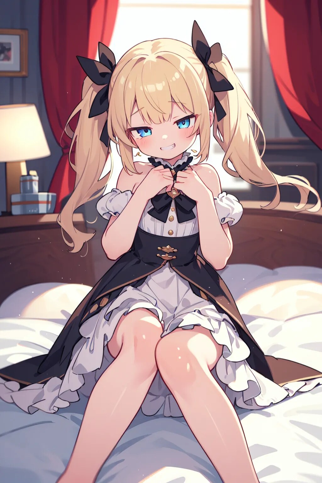ニヤニヤ顔