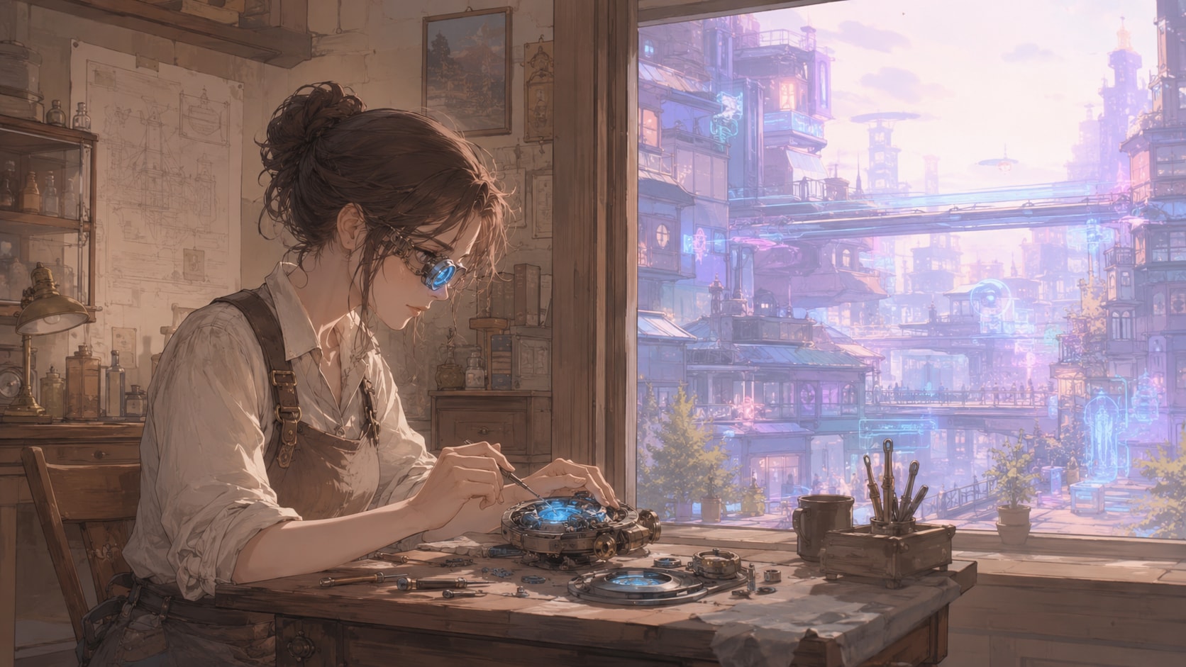 機械仕掛けの祈り | の人気AIイラスト・グラビア