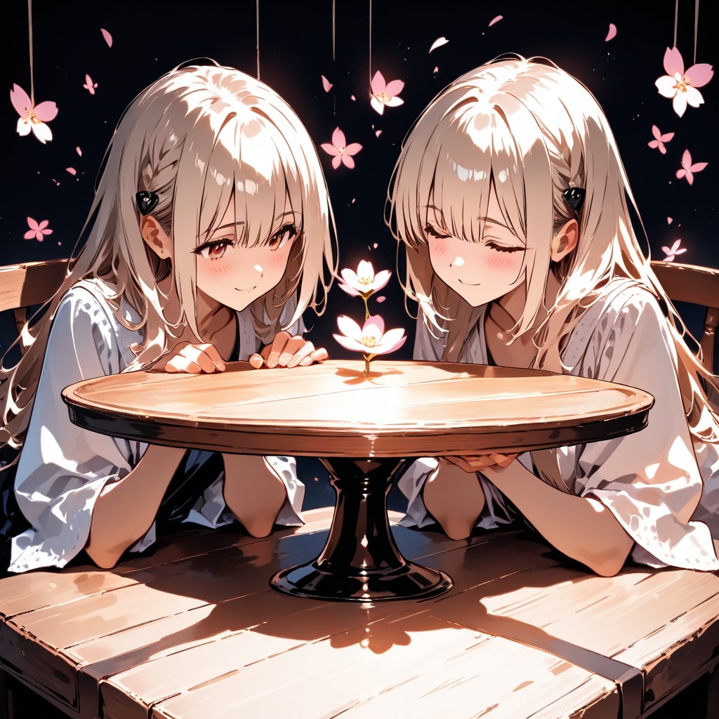 会話に花が咲く(物理的に)