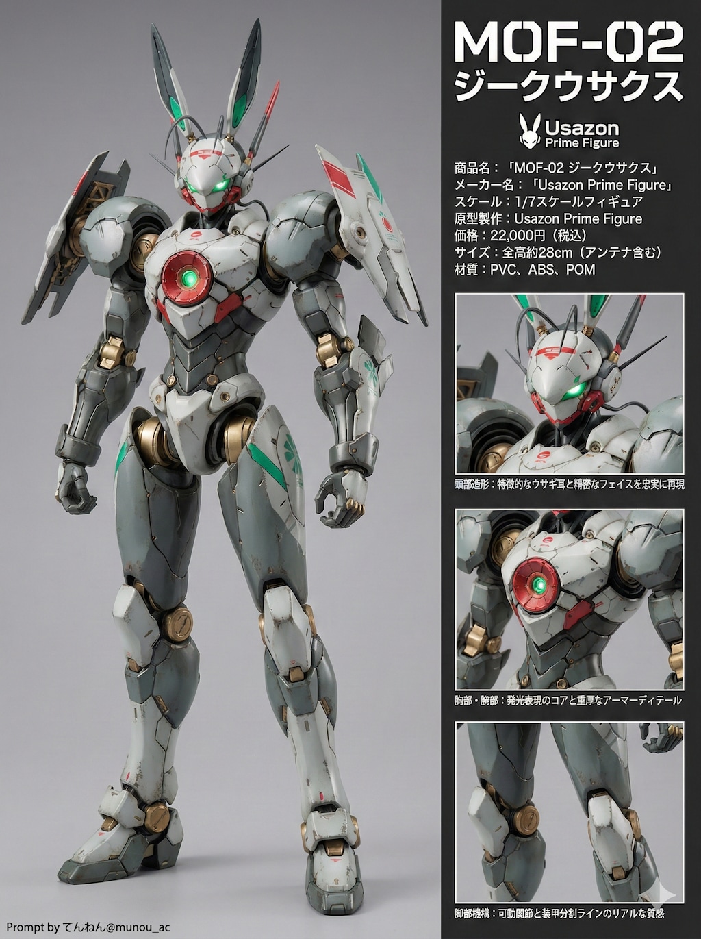 「機動戦記モフモフ」シリーズ モビルモフモフ3機到着！