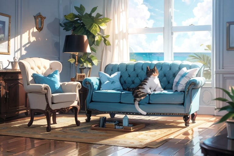 理想の部屋：TOPAZ | の人気AIイラスト・グラビア