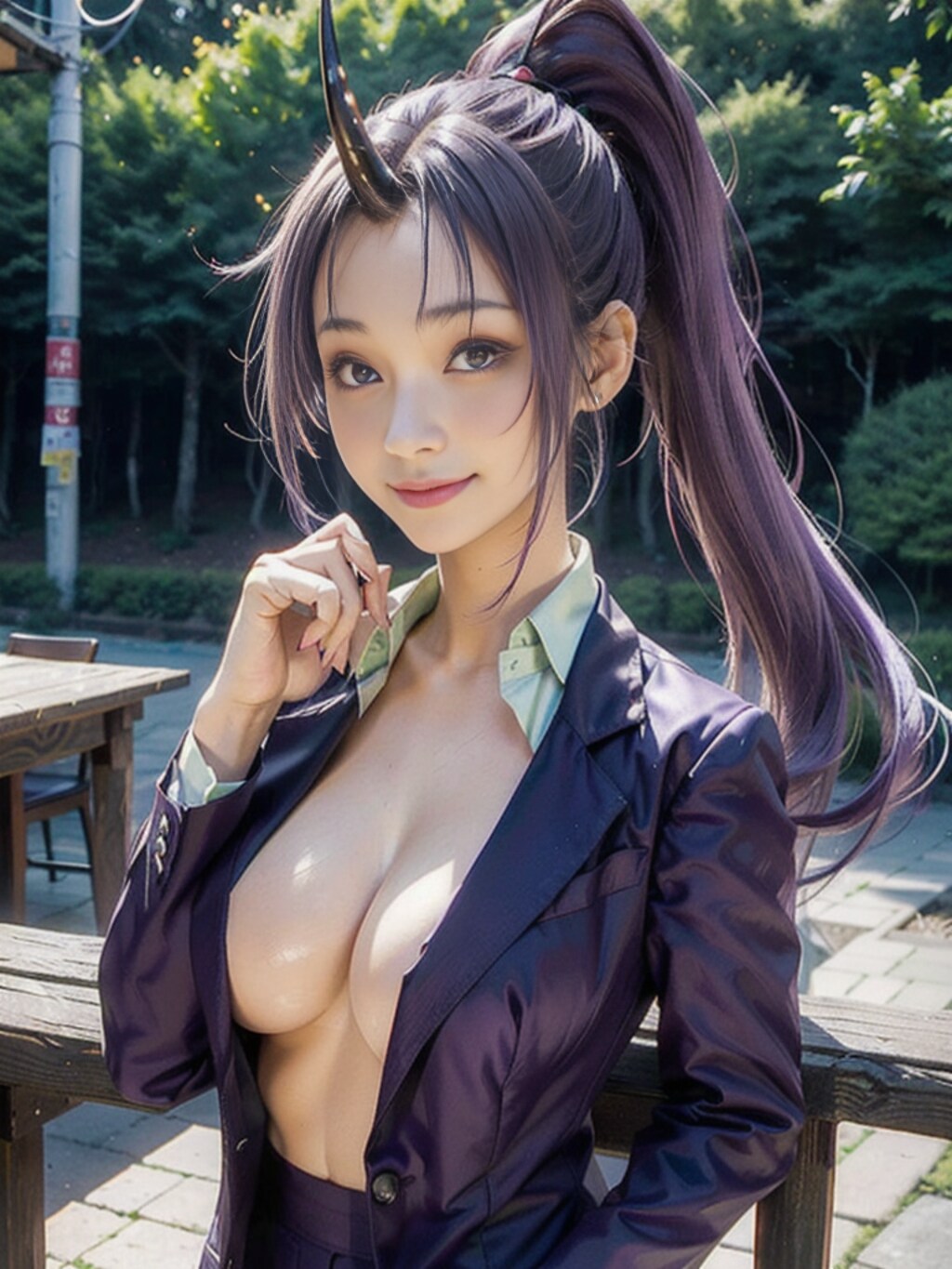 紫苑 シオン[転生したらスライムだった件] Shion-Reincarnated As A Slime