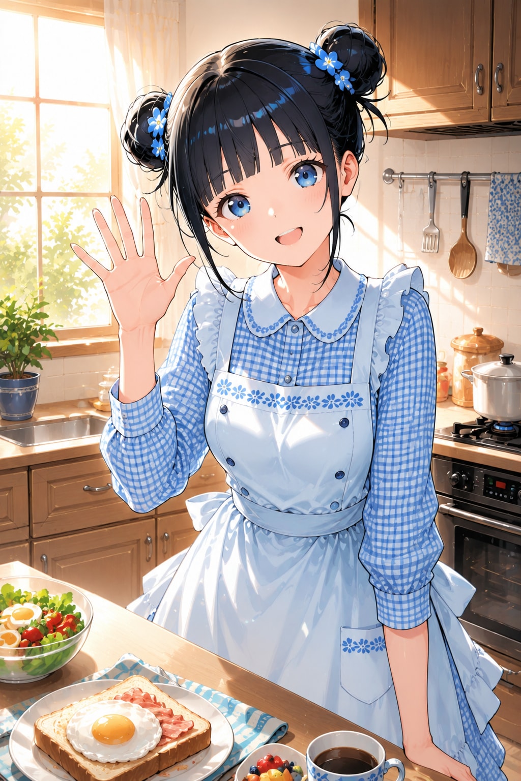 おだんごちゃん🍡✨と朝ごはん🍚✨　7/15