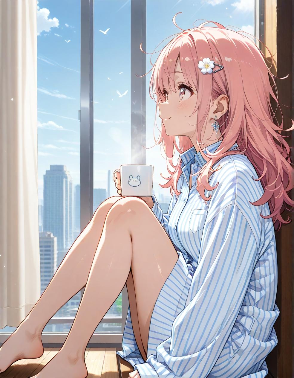 朝 | の人気AIイラスト・グラビア