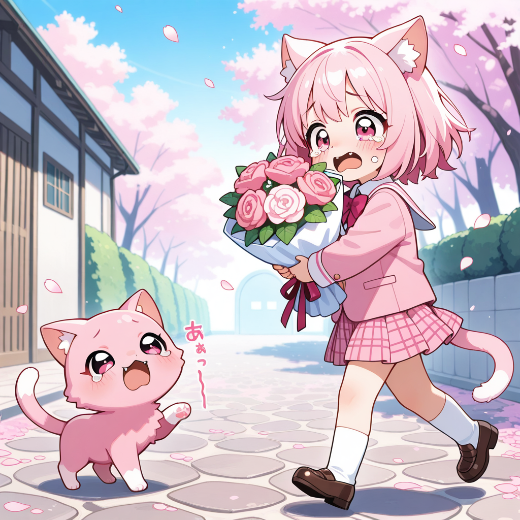 卒業しちゃったにゃ～ん！！😭