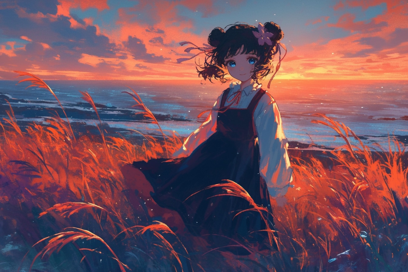 夕暮れのおだんごちゃん🍡✨195