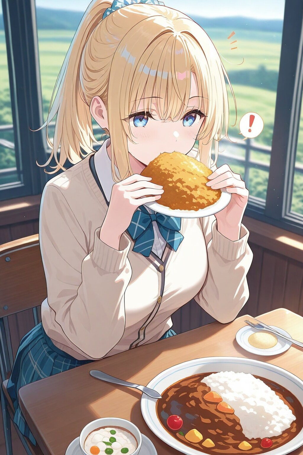 試食会の横で生み出される謎の食べ物