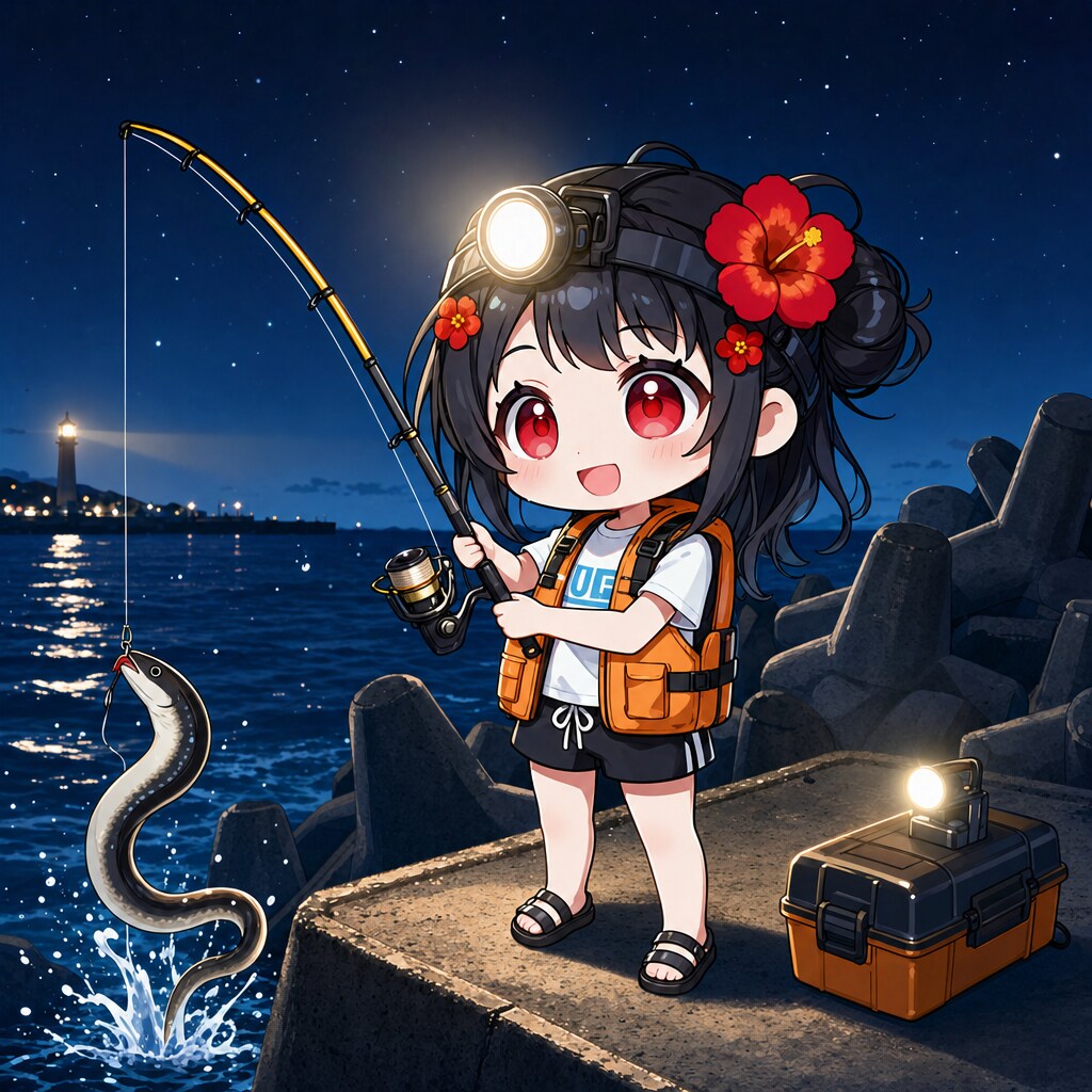 ミニトキヒメ(鰻釣り)
