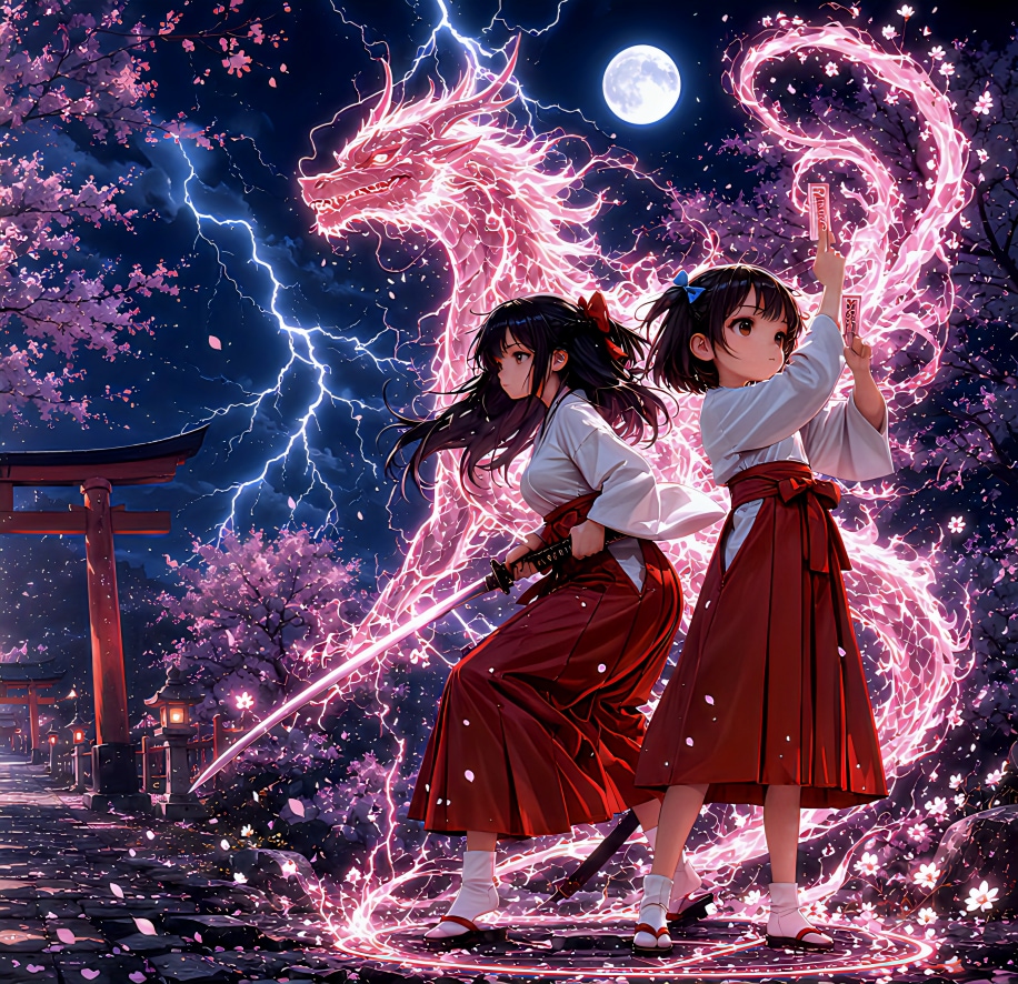 非日常の桜門