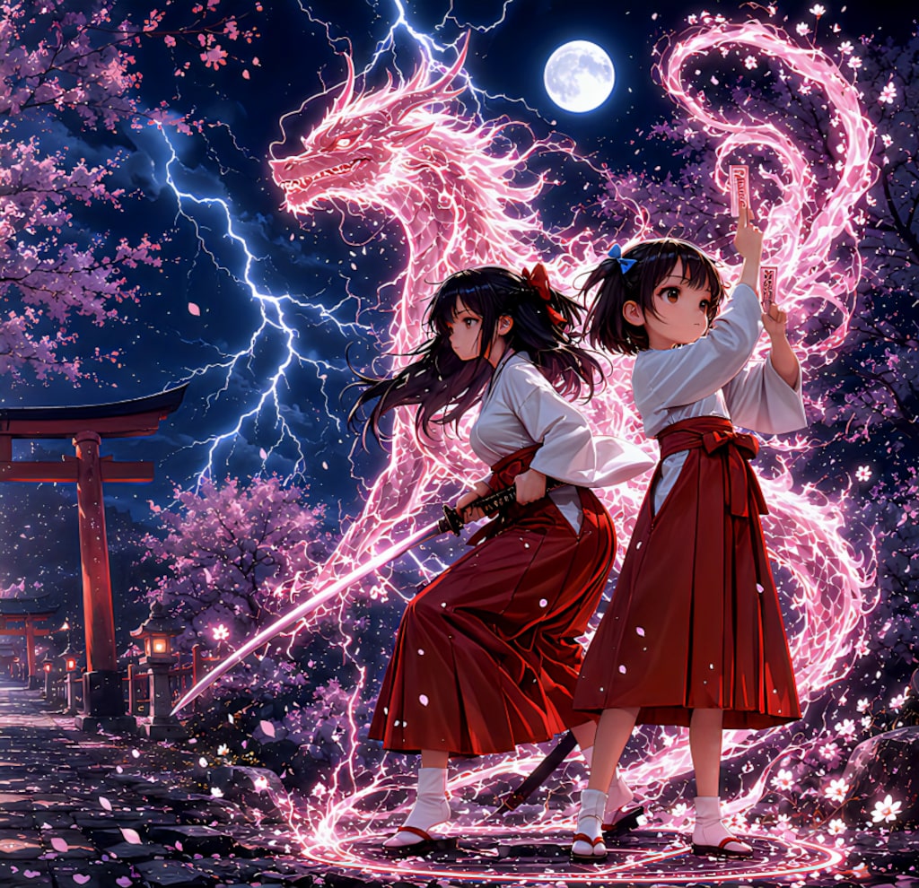 非日常の桜門