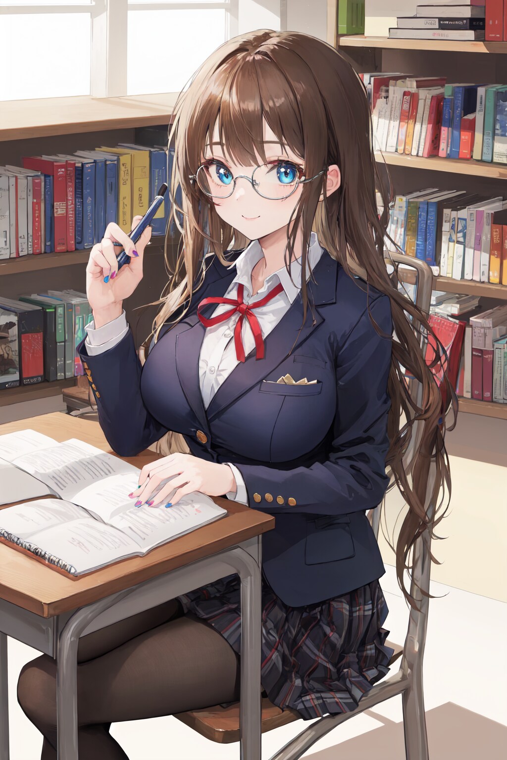 女子高生 | の人気AIイラスト・グラビア