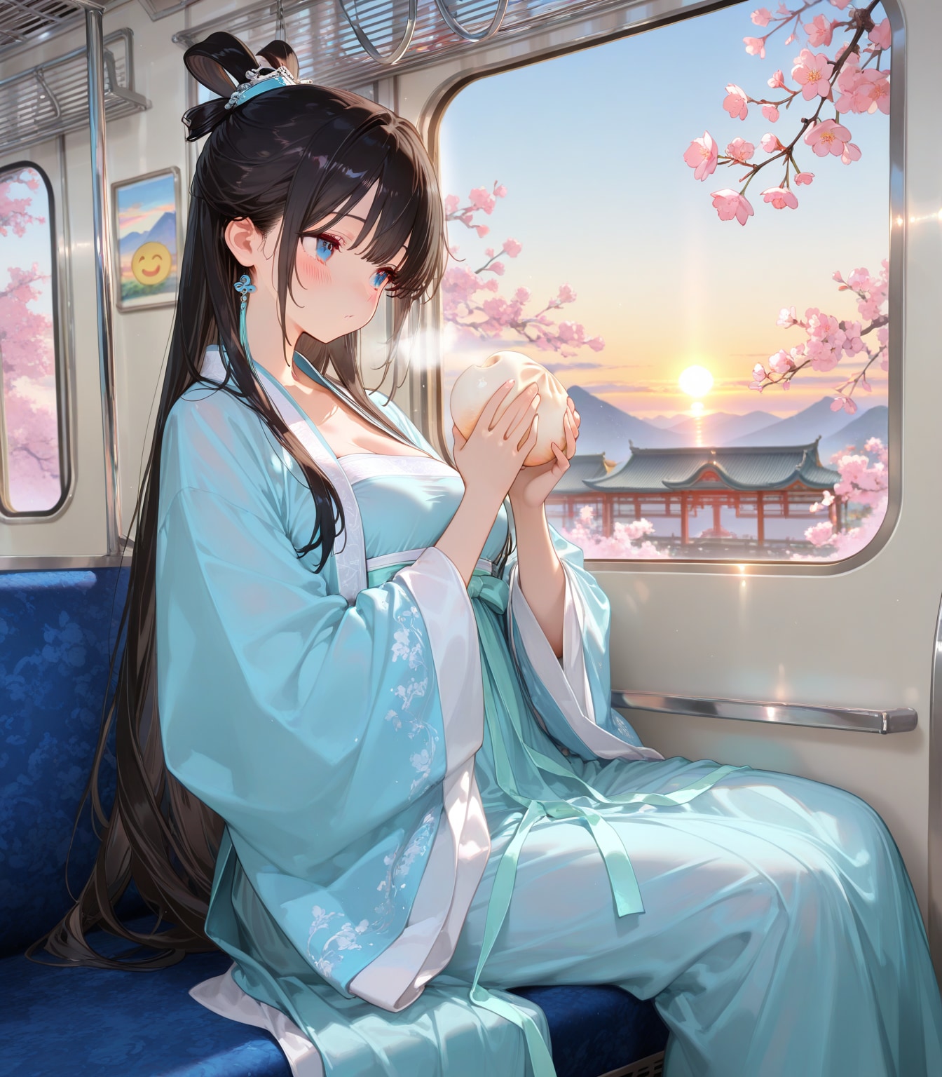 肉まん持ち込み | の人気AIイラスト・グラビア