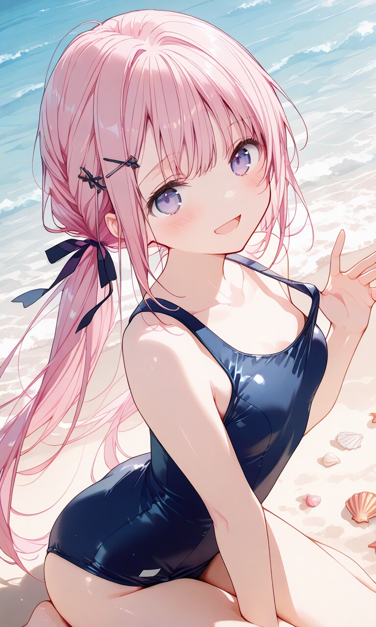 やっぱり、スク水桃香もいいですね