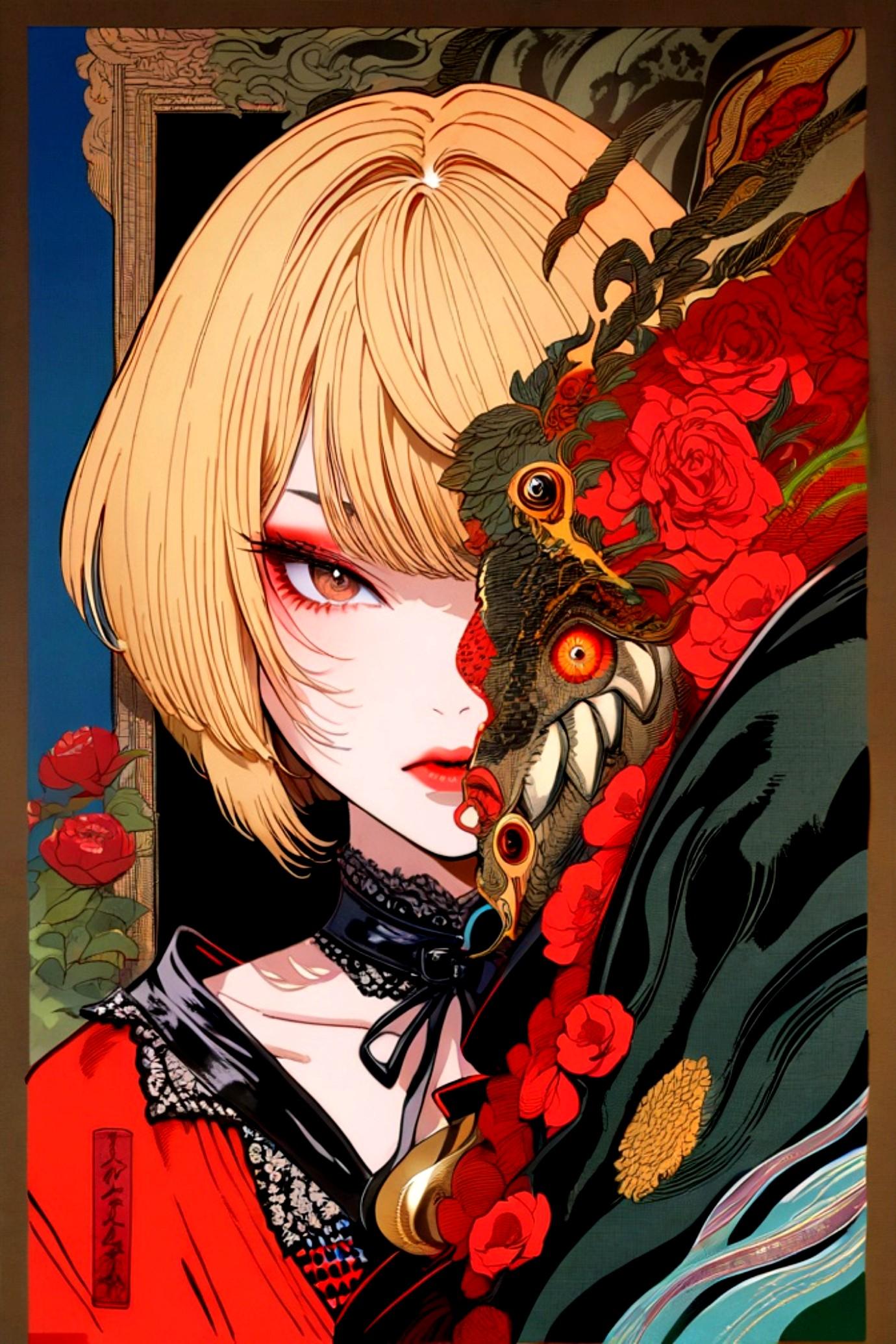 ホラーな女の子 | の人気AIイラスト・グラビア