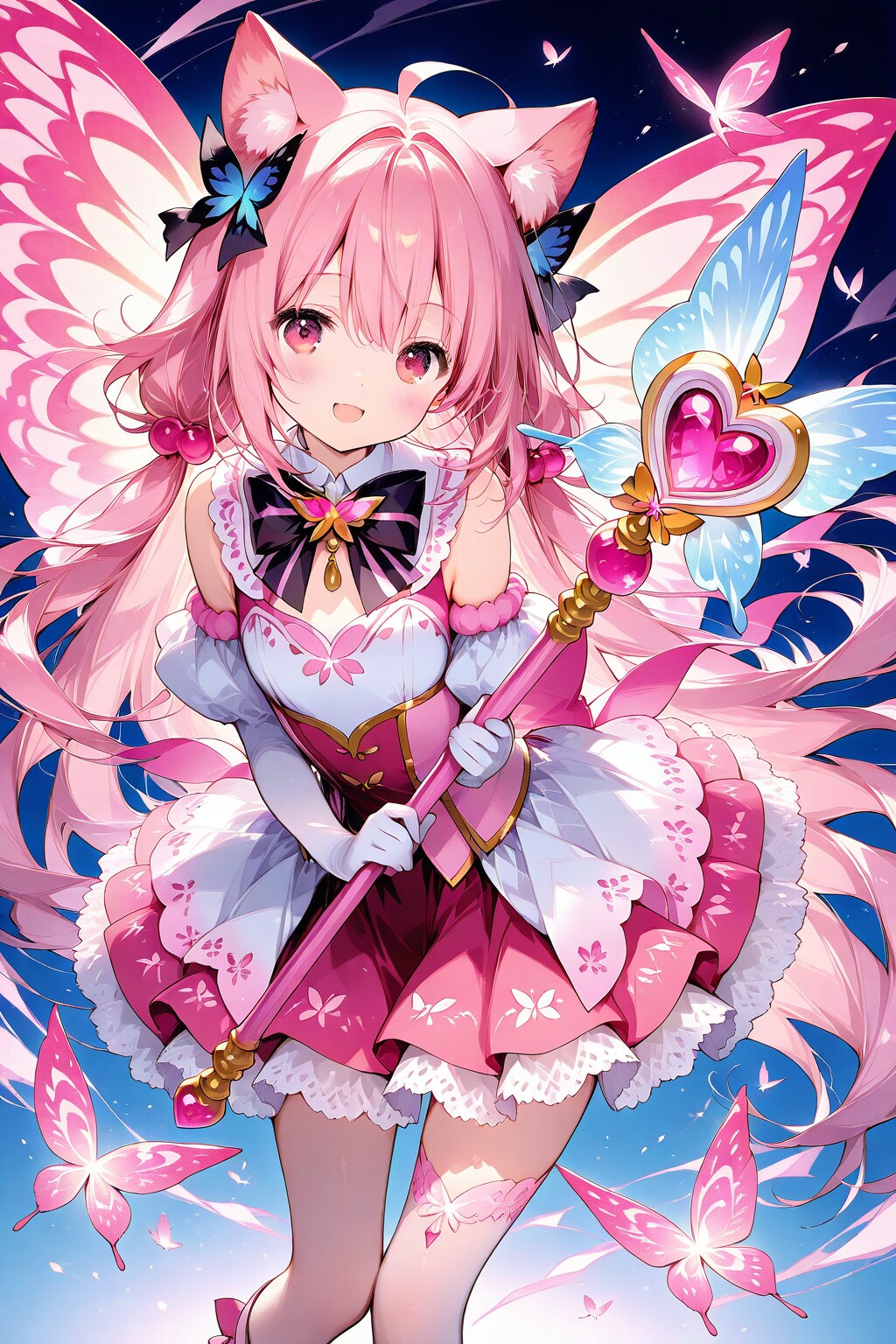 魔法少女 バタフライ | の人気AIイラスト・グラビア