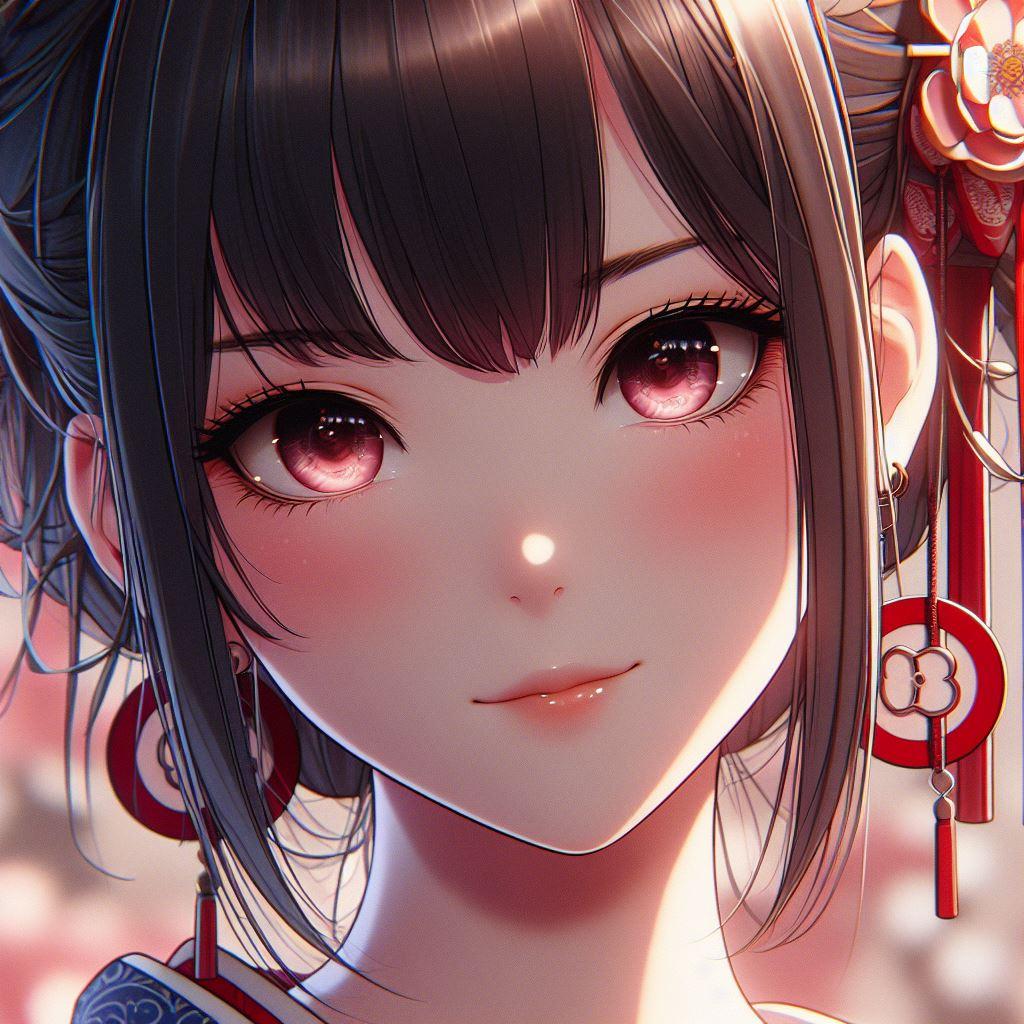 着物美人