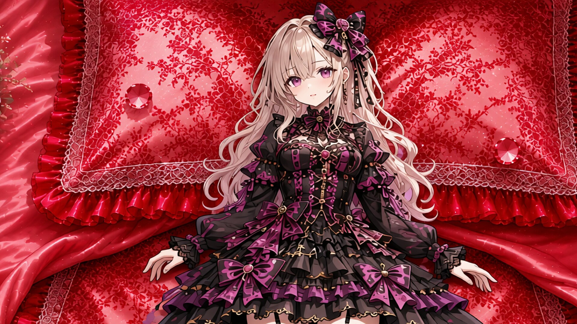 金髪少女とドレス　その5