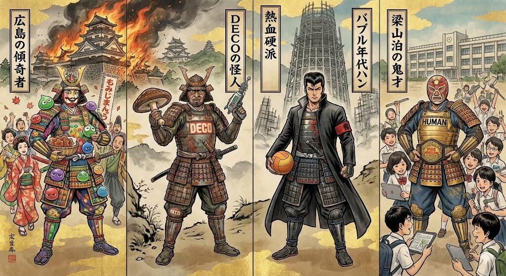 ゲームメーカー擬人化戦国物語