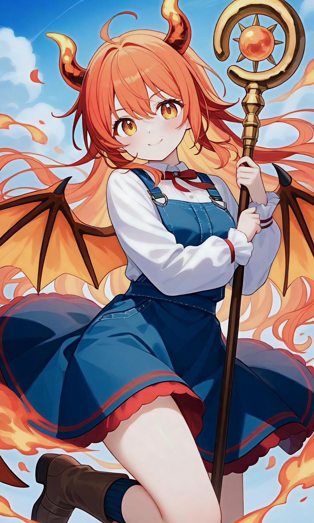 焔翼の少女 - 太陽を纏う者